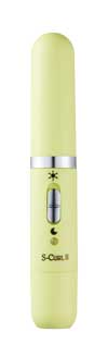 ビューラー ホットビューラー 黄緑 S-Curl 2 USB充電 ホットアイラッシュカーラー 軽量 コンパクト 火傷防止デザイン…