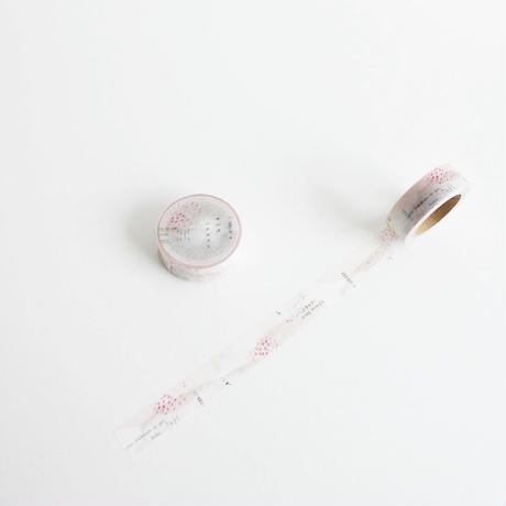 ヨハク　Y-061　ハナガスミ マスキングテープ 15mm 日本製 Masking Tape yohaku メール便可　再入荷 その1