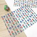 ラッピングペーパー &colorsラッピングペーパー 花 warpping paper トレーシングペーパー andcolors yuy_wp-003 アンドカ...