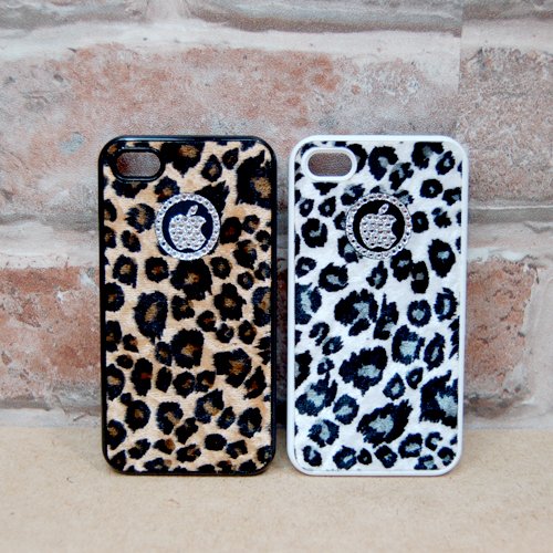 アイハンド ヒョウ柄/豹柄/アニマル柄 アイフォンケース ihand leopard iphone4 / iphone4s case - smart phone cover【メール便のみ】