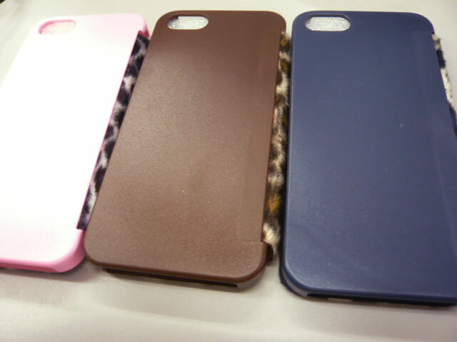 Tcover ヒョウ柄アイフォン5 フリップケース iPhone5 Leopard FurType Flipcase cover with 【簡易包装メール便可】