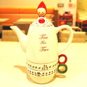 かわいいティーフォーツー　ポット＆カップセット　赤ずきん　シンジカトウ Redhood Shinzi Katoh Design Tea For Two World Tea pot and cup set