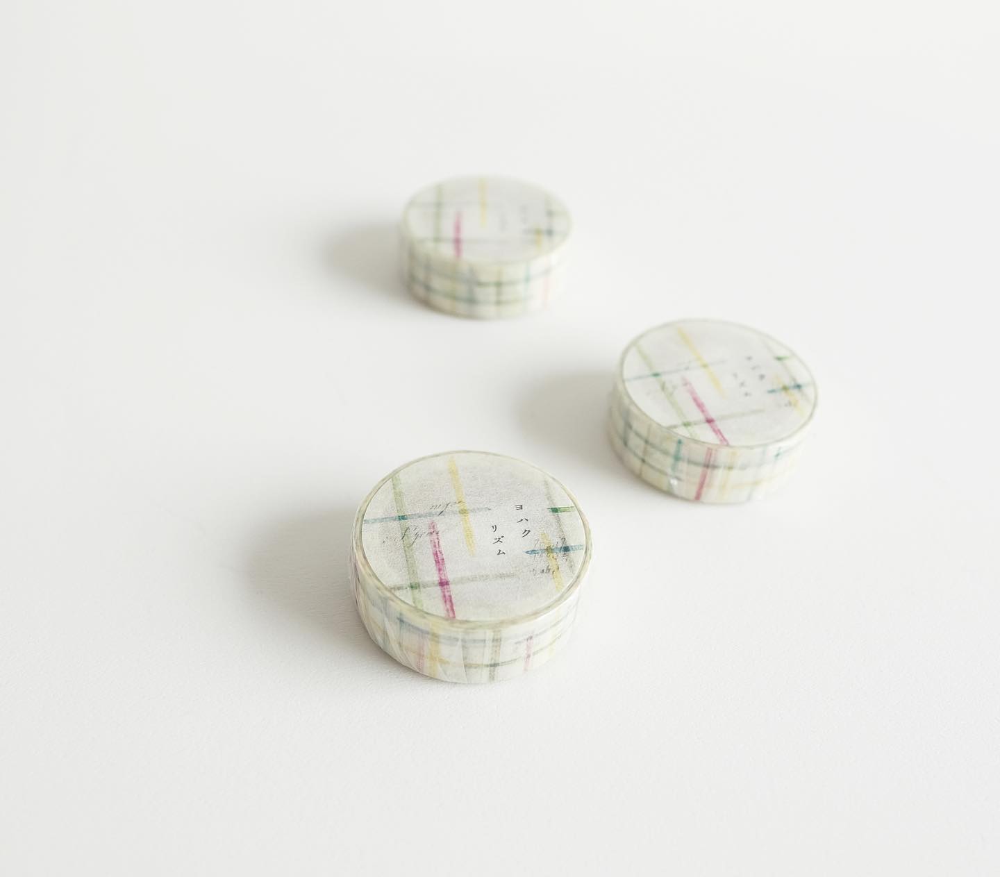 ヨハク マスキングテープ　リズム 15mm 日本製 Masking Tape yohaku Y-080