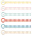 マスキングテープ Check 15mm Papier platz original Masking tape crs_72-017_022 パピアプラッツ オリ...