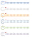 マスキングテープ Check 15mm 第2弾 Papier platz original Masking tape crs_72-023_72-028 パピア...
