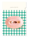Maison terrierクリアファイル A4frt_cb53001_Chocorate dogs メゾンテリア A4 clear file maison terrier フロンティア シール FRONTIER おすすめ クリアファイル メゾンテリアグッズ