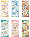 シール ペピーアニマルステッカー miw_82111_82116 peppy animal sticker シートシール ステッカー マインドウェイブ mind...
