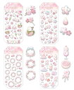 シール SAKURA biyori qli_91172_91175 クーリア サクラビヨリ シールステッカー qlia Q-lia