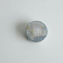 ヨハク マスキングテープ 15mm YC-023 CHECK&STRIPE 冬の贈り物 2024 ロンド MaskingTape 15mm幅 YOHAKU ヨハ...