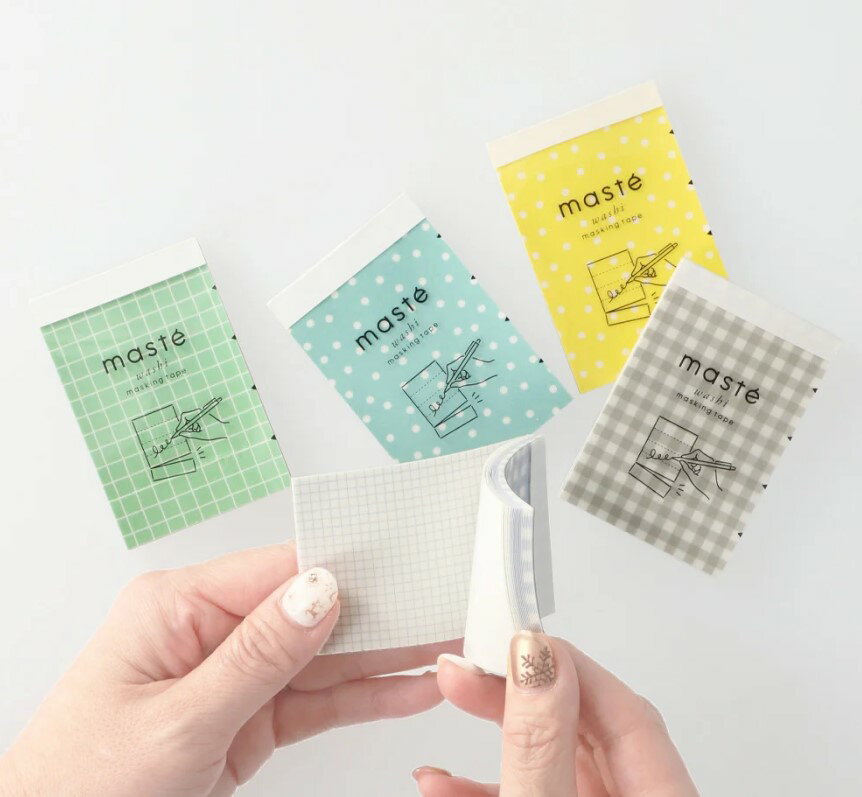 水性ペンで書けるマスキングテープ・ミシン目入り・シート/マステ mst-fa37-all 水性ペンで書けるフレ..
