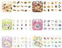 フレークシール BGM 和紙 箔押し IPPAIフレークシール bgm_bs-fg193_198 IPPAIフレークシール 第3弾 Seal Flake sea...
