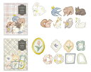 リトル アンド ディア ステッカー LITTLE & DEAR Sticker miw_82354_82359 フレークシール 立体ステッカー マインドウェイブ...