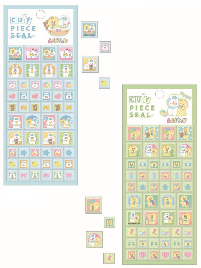 予約 2026年 2月中旬入荷 んぽちゃむ カットピースシール cru_136755_136756 CUT PIECE SEAL シートシール ステッカー seal sticker クラックス CRUX ステッカー かわいいシール おすすめシール デコレーションシールのサムネイル