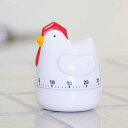 にわとり型キッチンタイマー 茶谷産業 870-100 かわいいクッキンググッズ ゼンマイ式 電池不要 キッチン雑貨 ギフトにも最適 かわいいインテリア プレゼン...