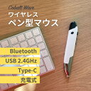 CobaltWave ペン型ワイヤレスマウス Bluetooth ブルートゥース 省スペースマウス リチウム充電 タッチペン コバルトウェーブ Type-Aワイヤレス Type-Cワイヤレス イラスト お絵描き デザイナー ペン