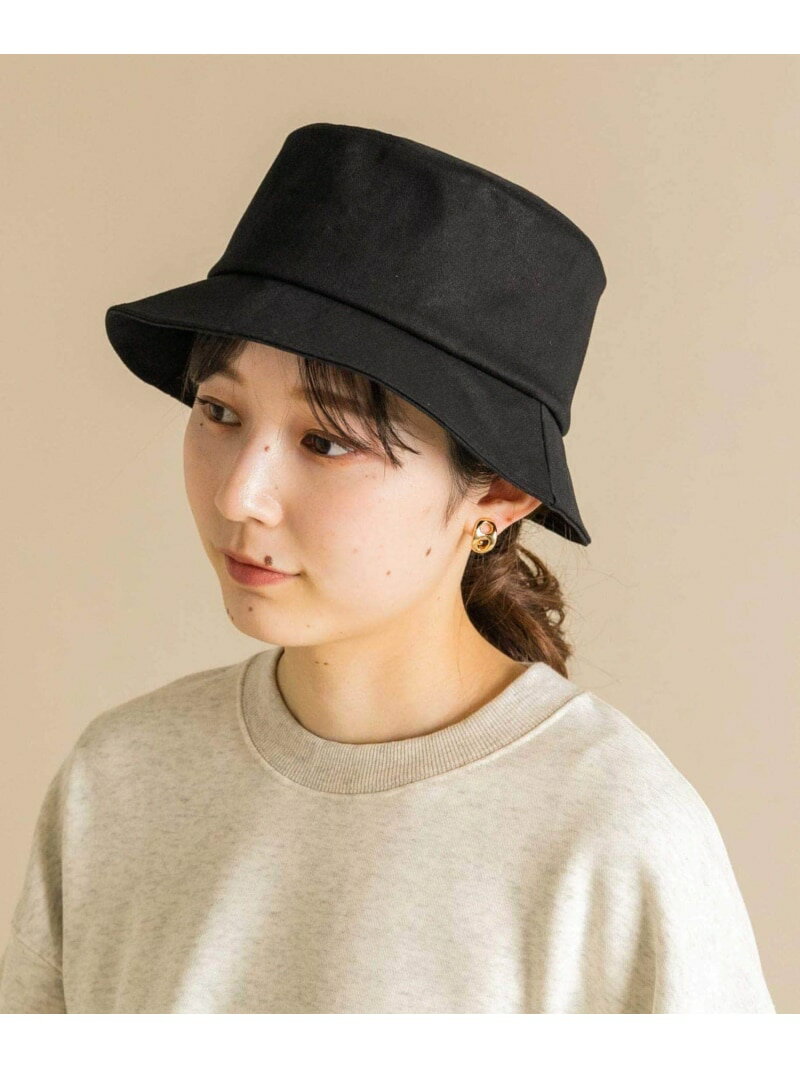 スメリー 帽子 レディース 【SALE／70%OFF】コットンリボンバケットハット SMELLY スメリー 帽子 ハット ブラック【RBA_E】[Rakuten Fashion]