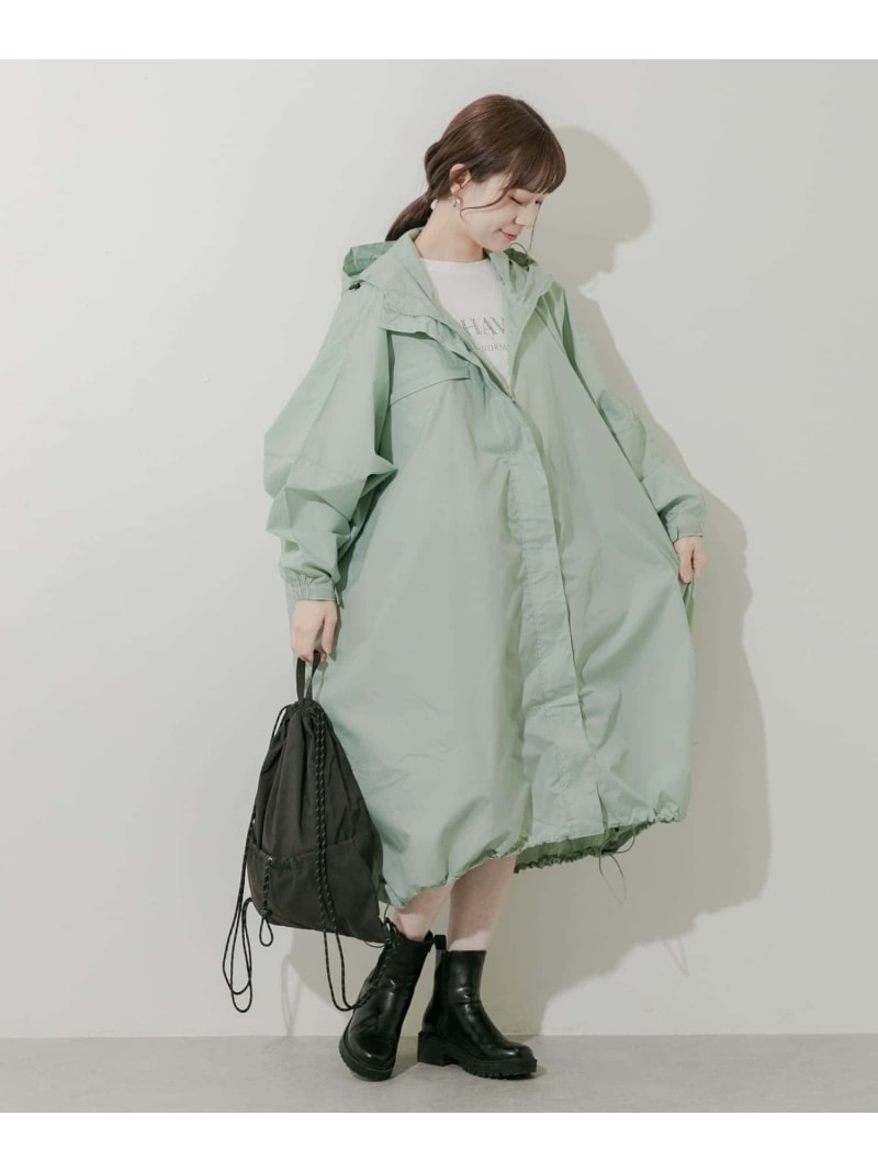 『WEB限定』because Mods Poncho SMELLY スメリー ジャケット・アウター ポンチョ グレー【送料無料】[Rakuten Fashion]