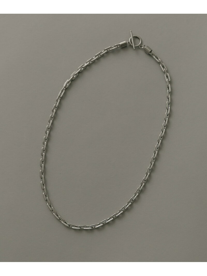 ステンレスデザインチェーンマンテルネックレス SMELLY スメリー アクセサリー・腕時計 ネックレス シルバー[Rakuten Fashion]