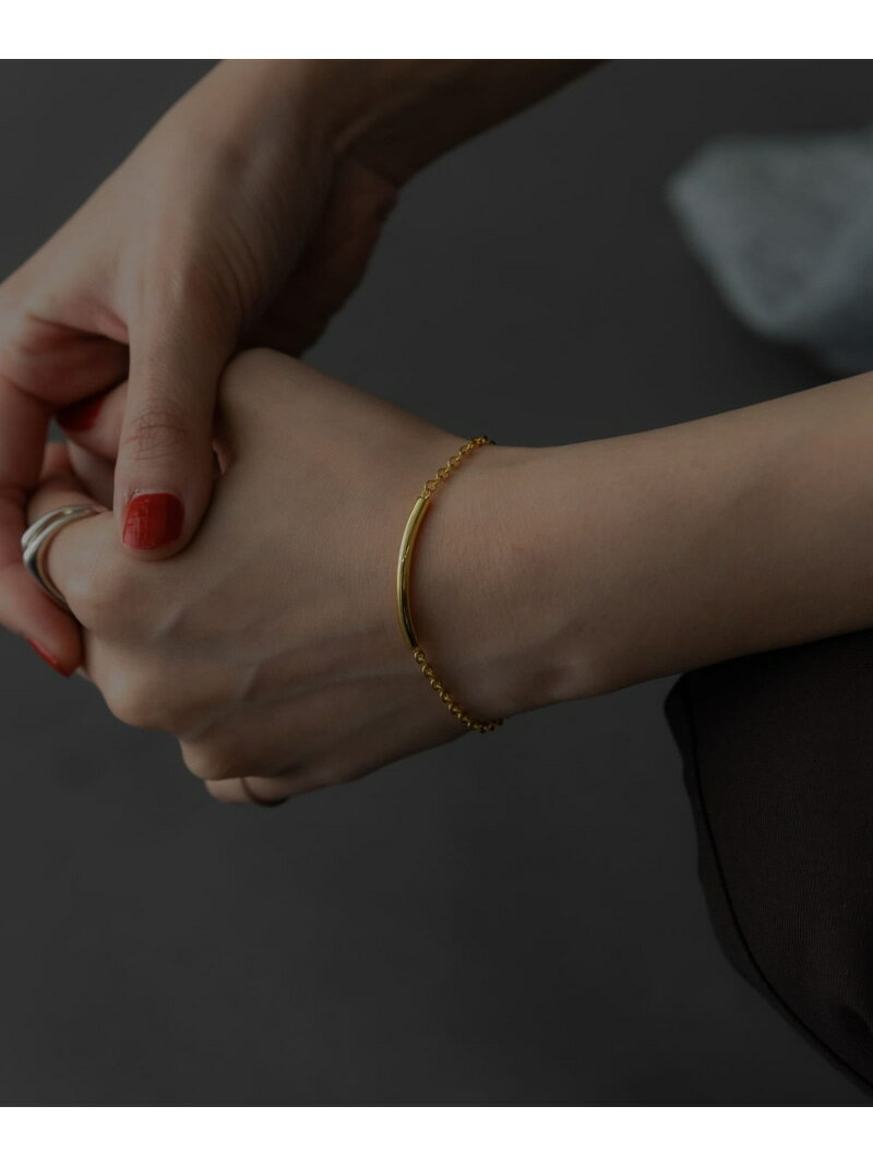 SMELLY so' bar combination bracelet SMELLY スメリー アクセサリー・腕時計 ブレスレット・バングル ゴールド【送料無料】[Rakuten Fashion](4)