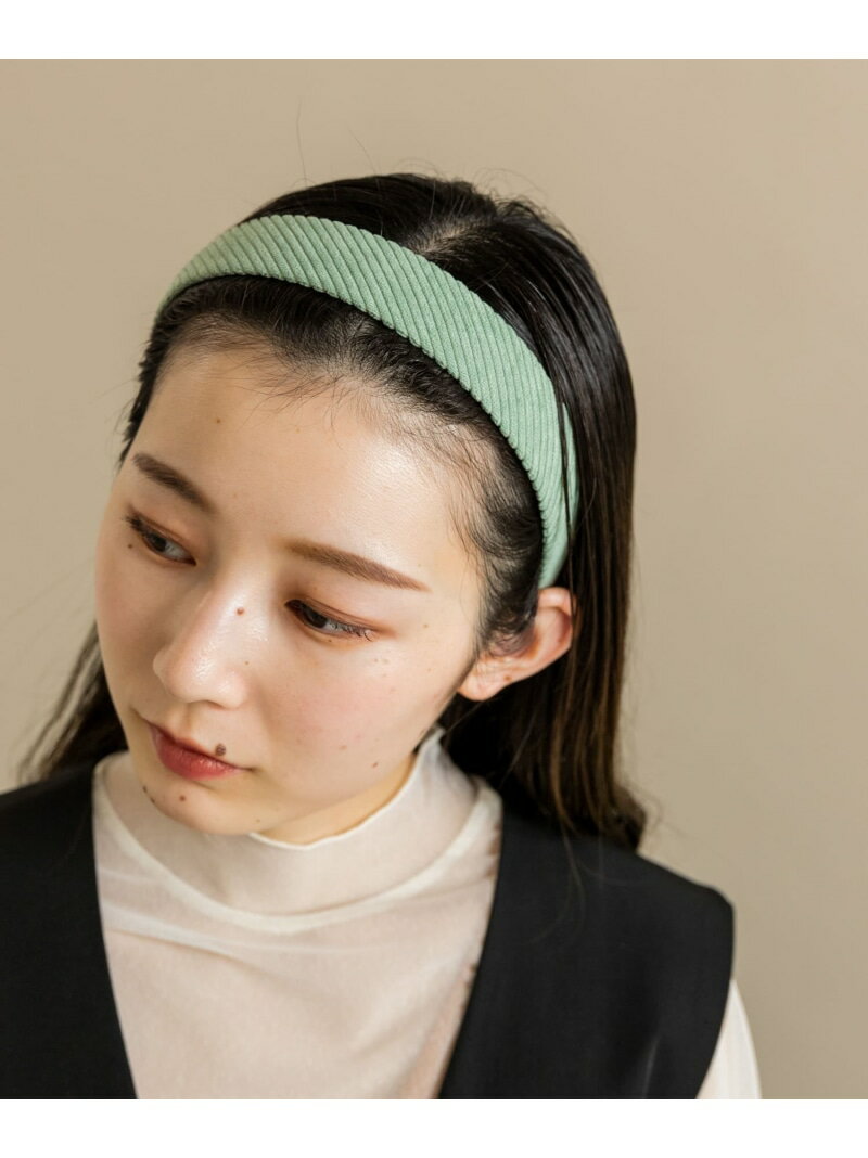 【SALE/60%OFF】コーデュロイカチューシャ SMELLY スメリー アクセサリー・腕時計 その他のアクセサリー・腕時計 ホワイト【RBA_E】[Raku...