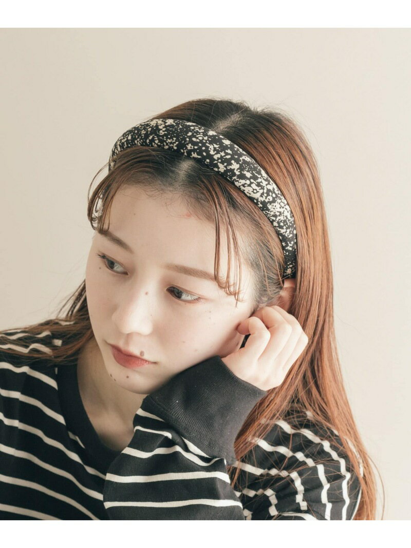 【SALE/70%OFF】プックリプリントカチューシャ SMELLY スメリー アクセサリー・腕時計 その他のアクセサリー・腕時計 ブラウン ブラック【RBA_...