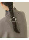 【SALE/60%OFF】サークルボールチェーンクリップピン SMELLY スメリー ヘアアクセサリー バレッタ・ヘアクリップ・ヘアピン ブラック【RBA_E】...