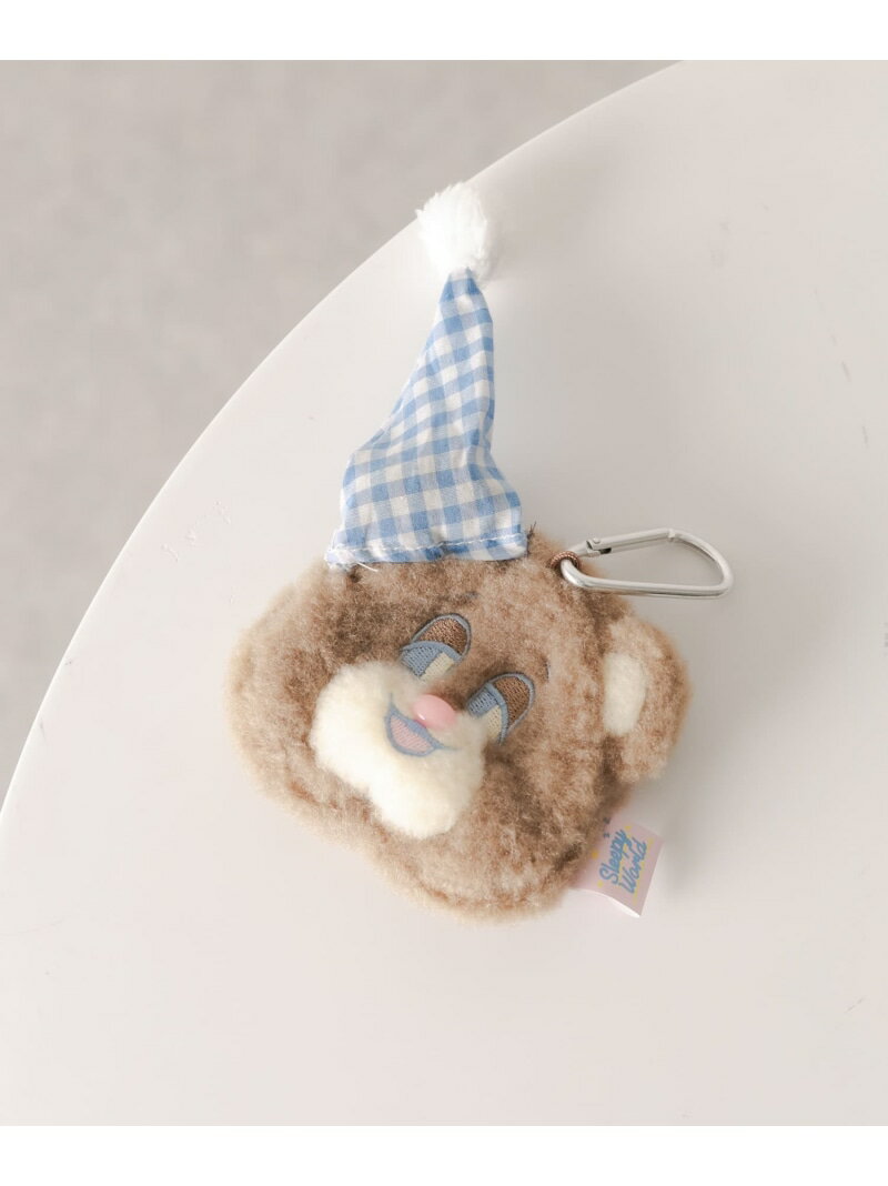 『WEB/一部店舗限定』NEONMOON Sleepy Teddy Pouch SMELLY スメリー 財布・ポーチ・ケース ポーチ ブラウン ピンク【送料無料】[Rakuten Fashion]