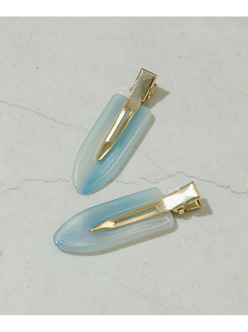 【SALE／50%OFF】ジュシ2セットメイクアップピン SMELLY スメリー ヘアアクセサリー バレッタ・ヘアクリップ・ヘアピン ブルー【RBA_E】[Rakuten Fashion]