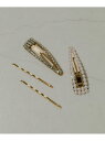 【SALE/50%OFF】パールビジューランダム4セットピン SMELLY スメリー ヘアアクセサリー バレッタ・ヘアクリップ・ヘアピン【RBA_E】[Raku...