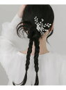 【SALE/50%OFF】『WEB/一部店舗限定』パールフラワードレスピン SMELLY スメリー ヘアアクセサリー バレッタ・ヘアクリップ・ヘアピン【RBA_...