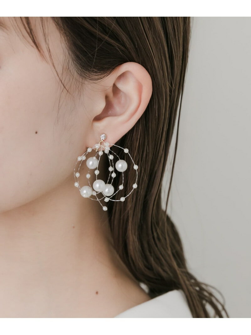 【SALE/50%OFF】パールシャワーイヤリング SMELLY スメリー アクセサリー・腕時計 イヤリング・イヤーカフ【RBA_E】[Rakuten Fash...