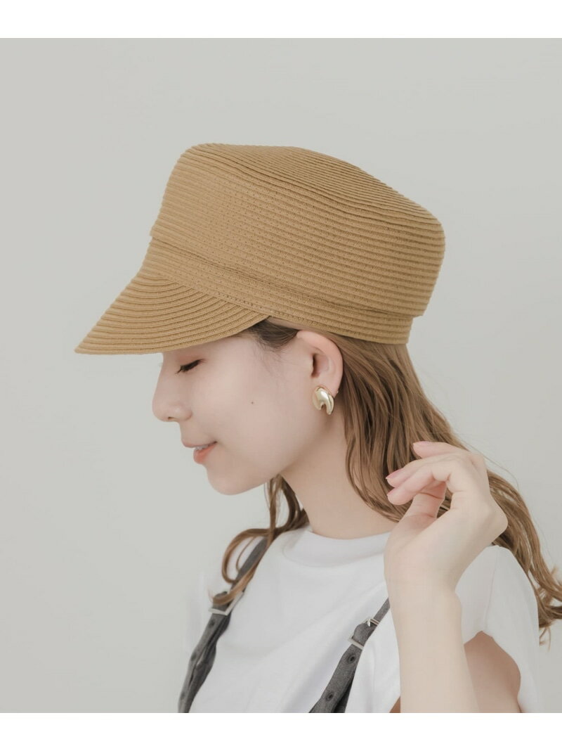 ウォッシャブルキャスケット SMELLY スメリー 帽子 キャスケット ホワイト ブラック[Rakuten Fashion]