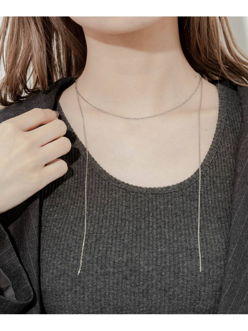 【SALE/50%OFF】ステンレスレイヤードネックレス SMELLY スメリー アクセサリー・腕時計 ネックレス ブラック【RBA_E】[Rakuten Fa...