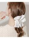 【SALE/50%OFF】ギャザーボリュームヘアバレッタ SMELLY スメリー ヘアアクセサリー バレッタ・ヘアクリップ・ヘアピン【RBA_E】[Rakute...