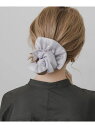 【SALE/50%OFF】ボリュームシュシュ SMELLY スメリー ヘアアクセサリー ヘアゴム グレー ブラック【RBA_E】[Rakuten Fashion...
