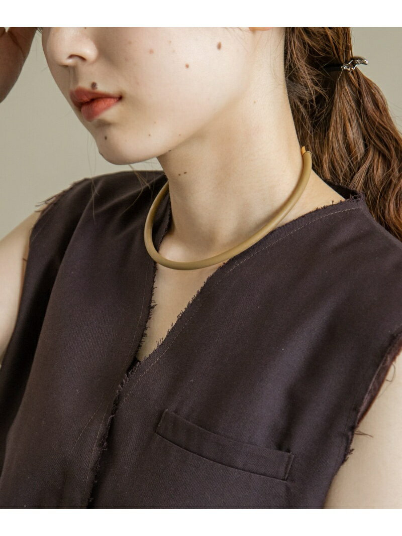 【SALE/70%OFF】エコレザーチョーカー SMELLY スメリー アクセサリー・腕時計 ネックレス ホワイト【RBA_E】[Rakuten Fashion...