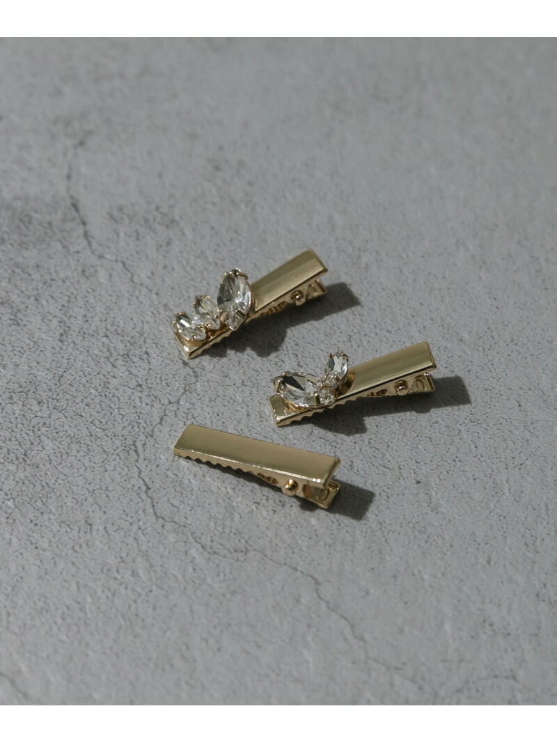 乐天商城 - 【SALE／50%OFF】ビジューメタル3セットピン SMELLY スメリー ヘアアクセサリー その他のヘアアクセサリー ゴールド【RBA_E】[Rakuten Fashion]