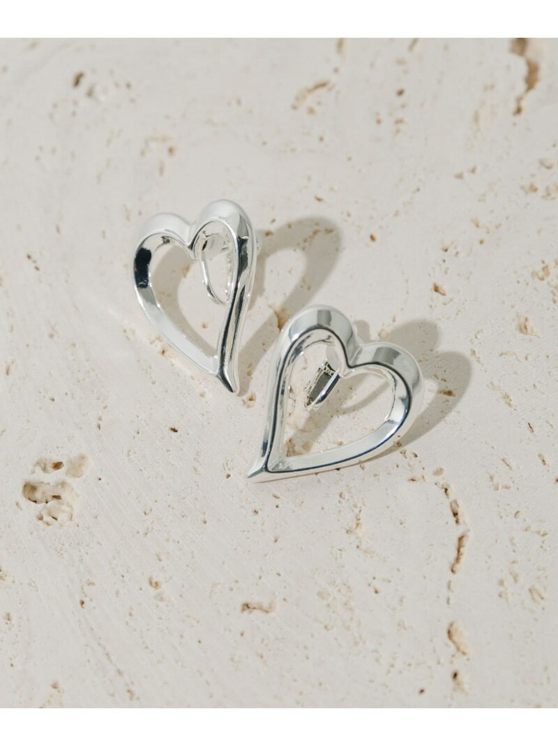 【SALE/50%OFF】メタルハートイヤリング SMELLY スメリー アクセサリー・腕時計 イヤリング・イヤーカフ【RBA_E】[Rakuten Fashi...