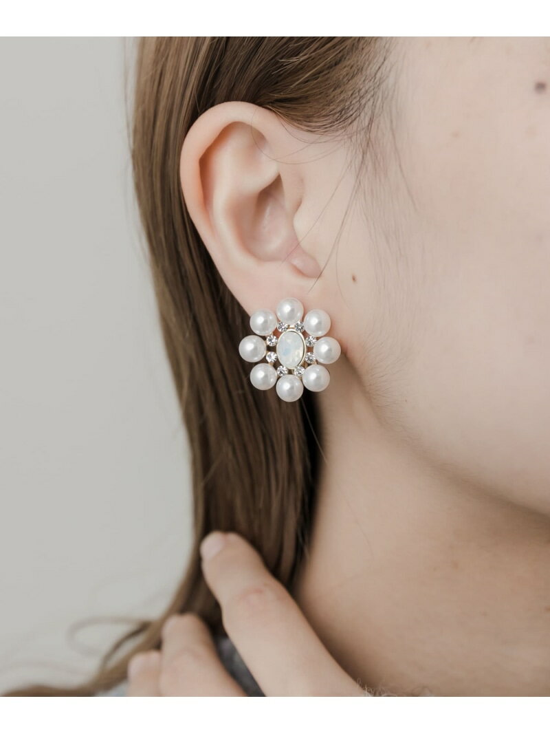 ビジューパールイヤリング SMELLY スメリー アクセサリー・腕時計 イヤリング・イヤーカフ[Rakuten Fashion]