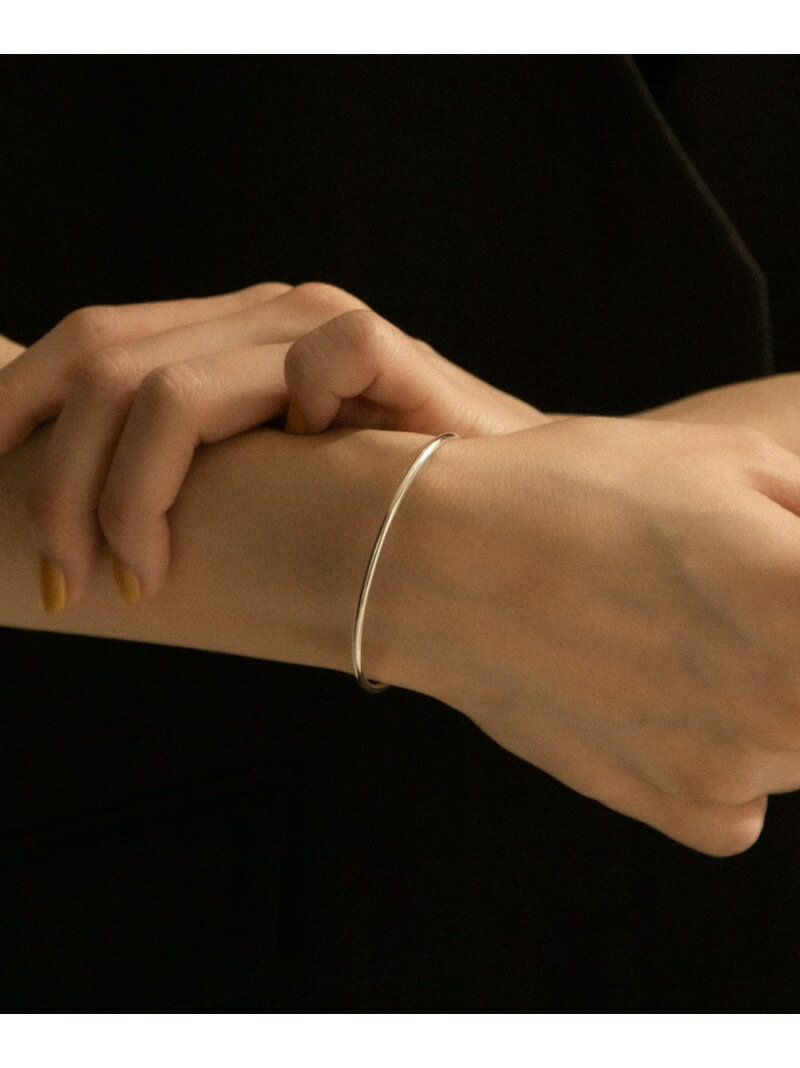 so' narrow line bangle SMELLY スメリー アクセサリー・腕時計 ブレスレット・バングル ブラック【送料無料】[Rakuten Fashion]
