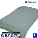 Araemax アラエマックス シルティナチャコール 備長炭生地 ウォシュロン中綿使用洗える掛け布団 ジュニアサイズ532P26Feb16 ss2503