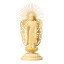 【仏具】【御本尊】仏像・西立弥陀 / 浄土真宗 本願寺宗【総白木 C型低丸台座】(3.0寸〜5.0寸 / 高さ:17.3cm〜27.4cm) 13,800円