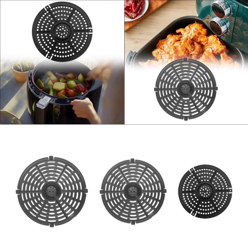 エアフライヤー交換用グリルパン.ラック.ポータブルグリルトレイ.簡単に掃除しやすいフライヤーフライ..