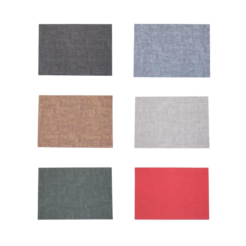 PUレザープレースマット PUテーブルマット 滑り止め お手入れ簡単 ダイニングテーブル装飾 ダイニングテーブルマット ダイニングテーブル用 家庭用 レストラン