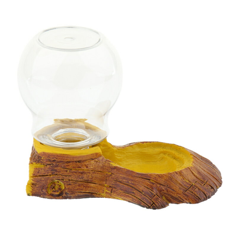 ウォーターボトル 爬虫類食器 爬虫類カメトカゲ 給水器水皿 樹脂製 清掃容易