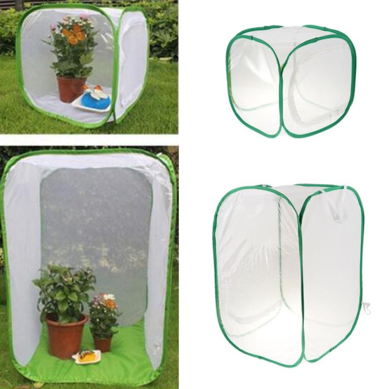 昆虫テラリウム 蝶ケージ バタフライケージ 透明な 折り畳み式 昆虫飼育 全2サイズ