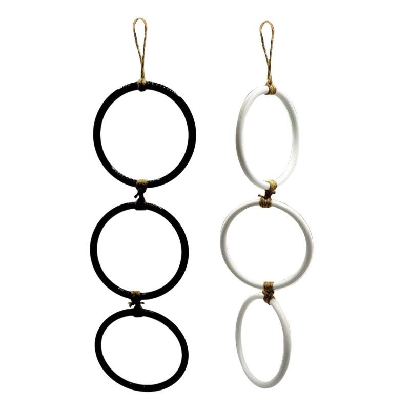 ヘビ登りエンリッチメントリング コーンスネークエンリッチメント玩具 簡単設置 生息地装飾 タンクアクセサリー トカゲ ヤモリ用