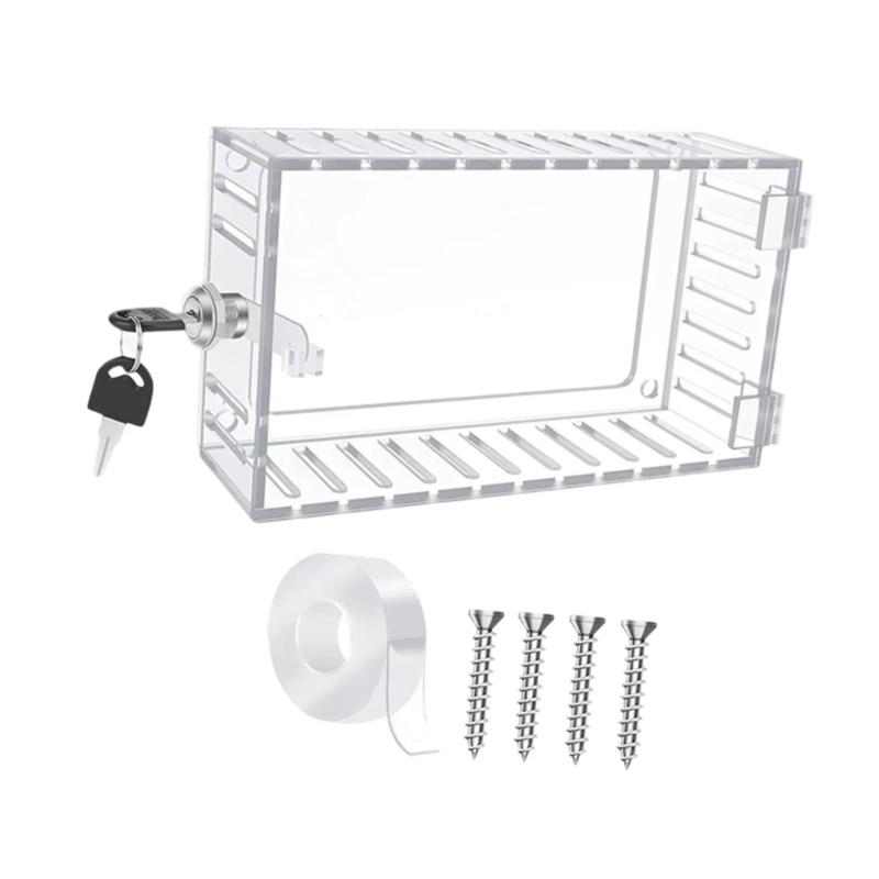 サーモスタットロックボックスエアコンコントロールパネルカバーレストランの公開