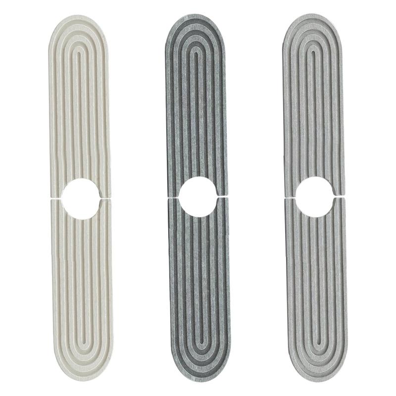 キッチンシンク蛇口マット 滑り止め 再利用可能 エレガントな吸水マット カウンタープロテクター カウンター バスルーム レストラン 家庭用