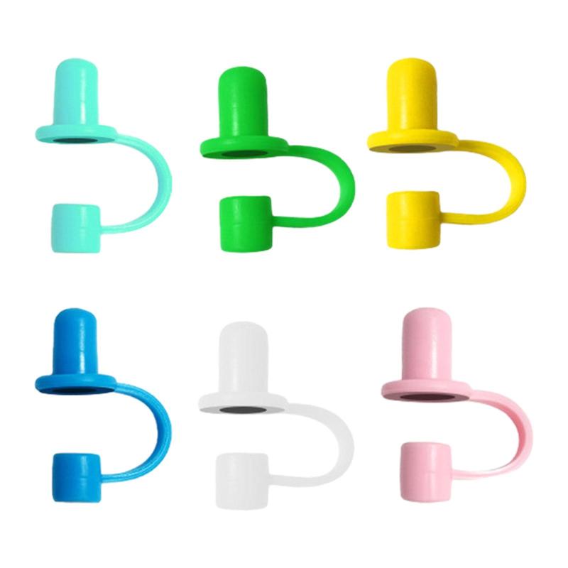 ストローカバー ストローチップカバー 気密シール クリエイティブ 防滴 ポータブル 再利用可能なストロ..